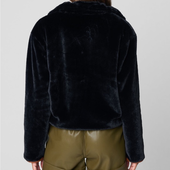 (A8) Blank NYC Top Secret Pull Over Teddy Jacket, Size Medium, NWT - Picture 5 of 9